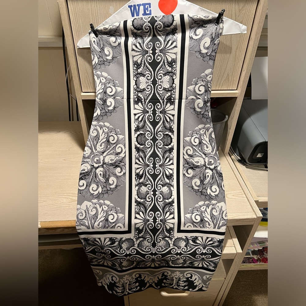 Express Strapless Midi Dress - Picture 2 of 5